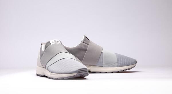 adidas Originals ZX Flux Slip On clear Grey B34454 AFEW STORE